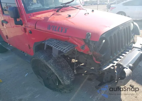 2017 Jeep Wrangler Unlimited Willy Wheeler 4X4 из США, поврежденный, VIN 1C4BJWDG9HL632523